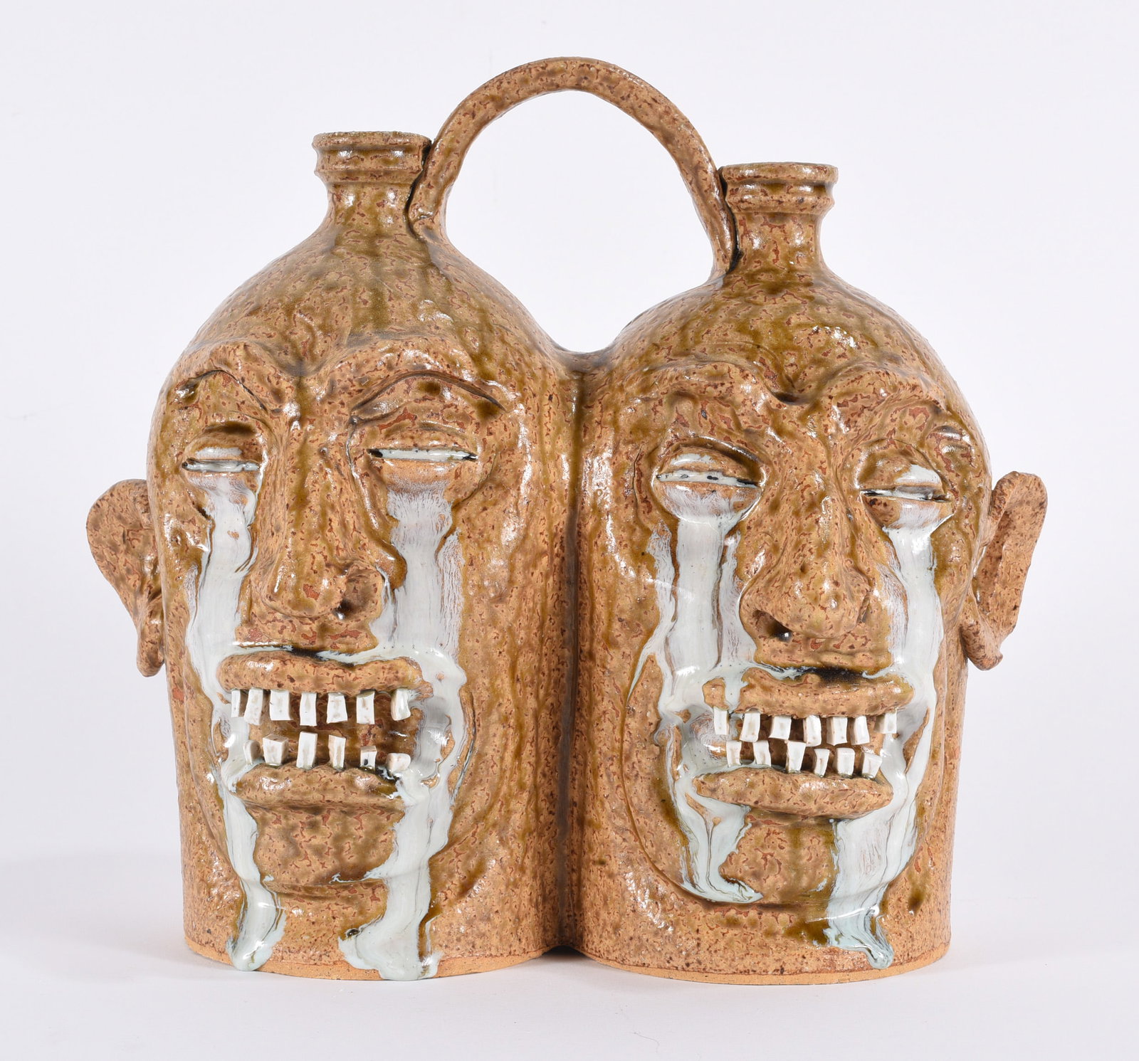 Marvin Bailey Twin Face Jug (1 of 4)