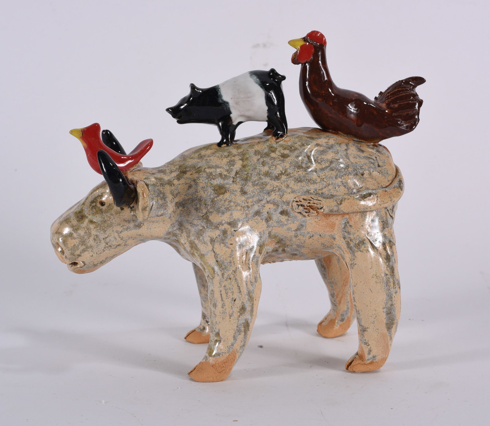 Lynn Bailey Cow Figural (1 of 3)