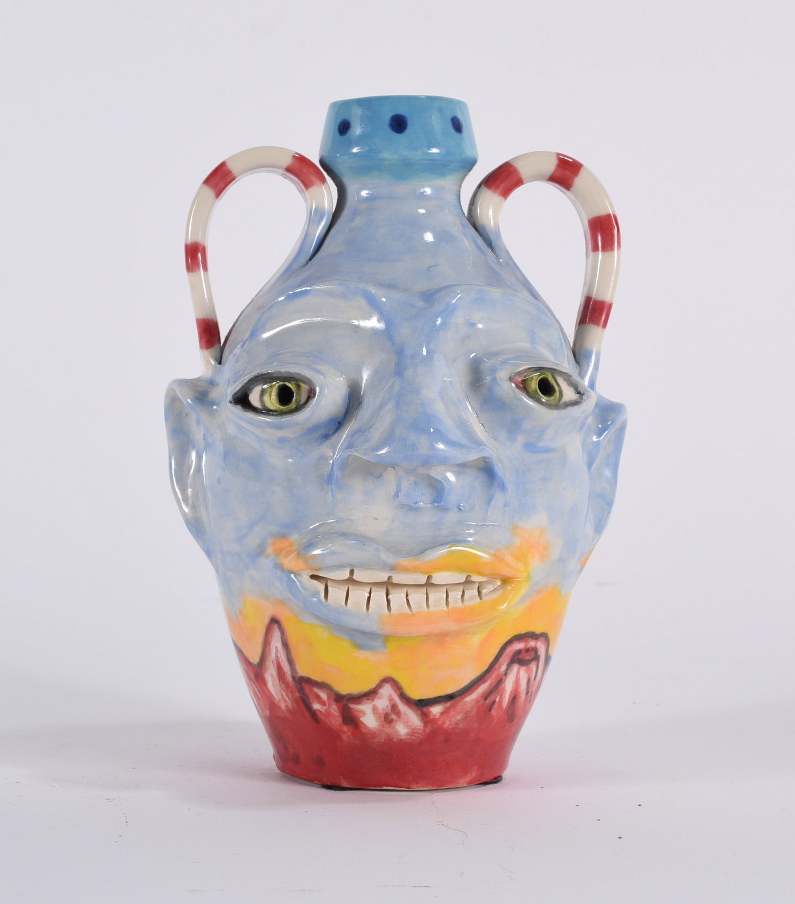 Stacy Lambert & Randy Tobias Face Jug (1 of 4)
