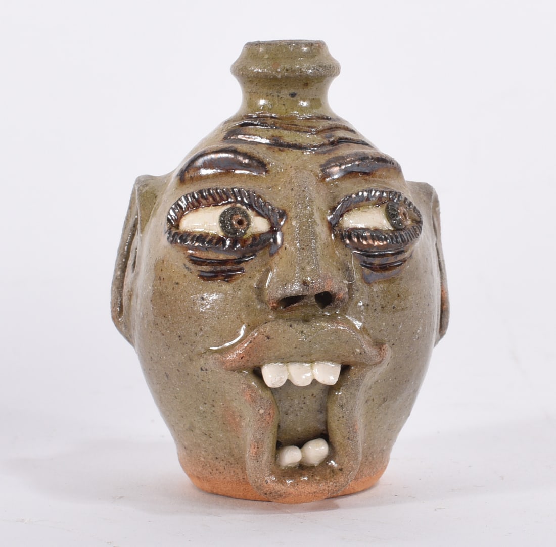 Billy Ray Hussey Miniature Face Jug (1 of 3)