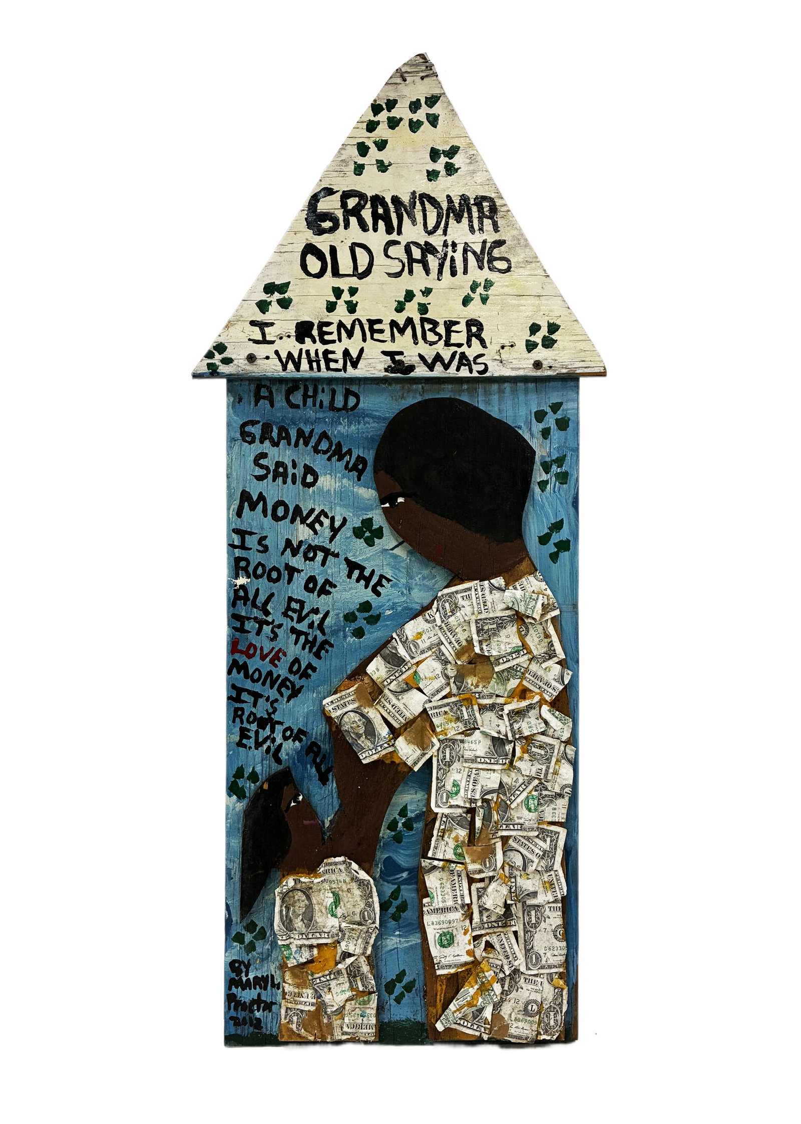 Mary Proctor Folk Art Painting (1 of 3)