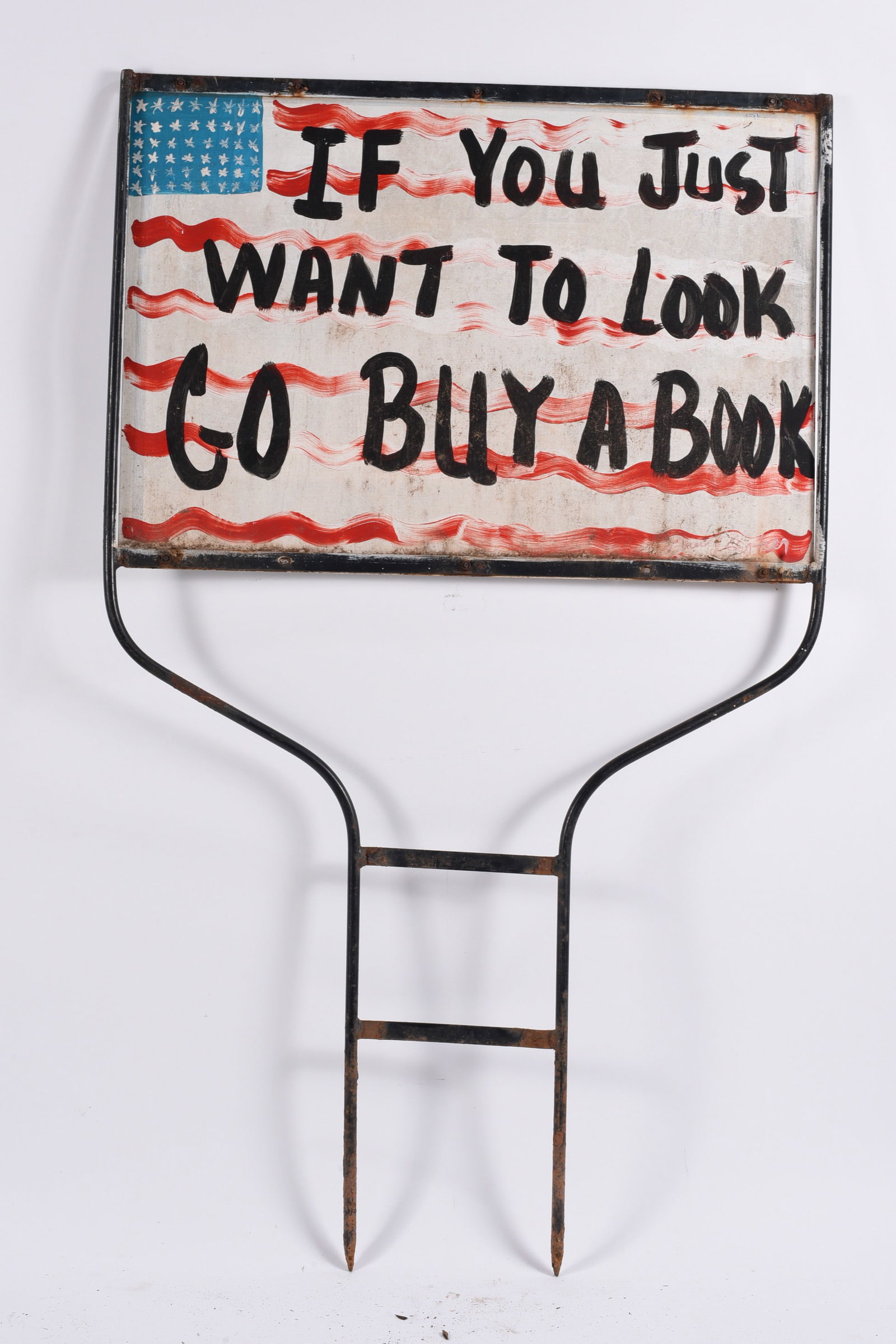Benny Carter Painted Yard Sign (1 of 2)