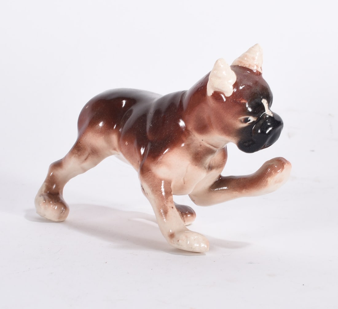 Boxer Dog Figurine (1 of 2)