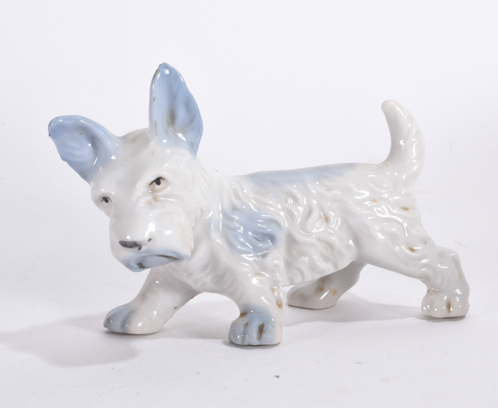 White Terrier Dog Figurine (1 of 2)