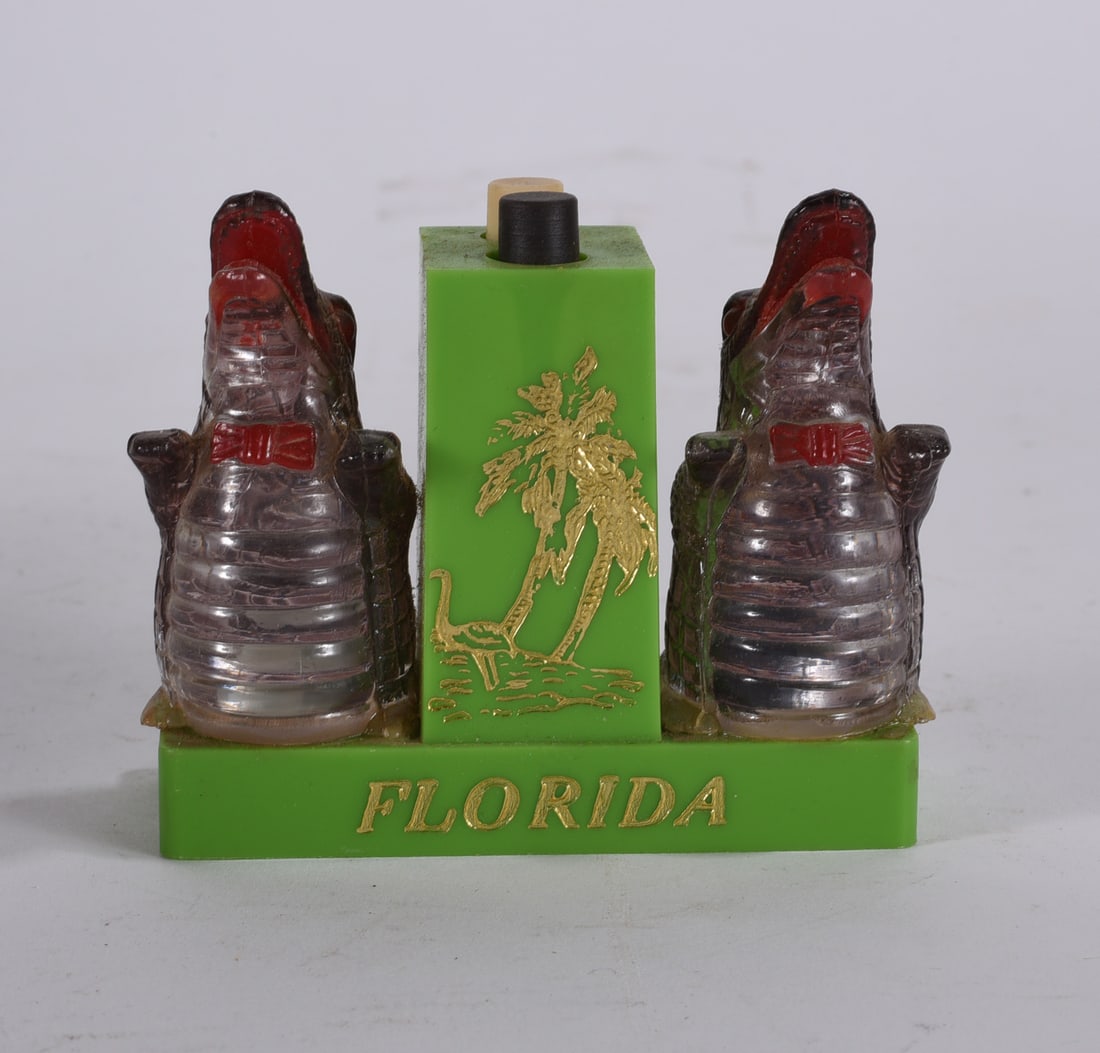 Florida Souvenir Alligator Salt and Pepper Set (1 of 2)
