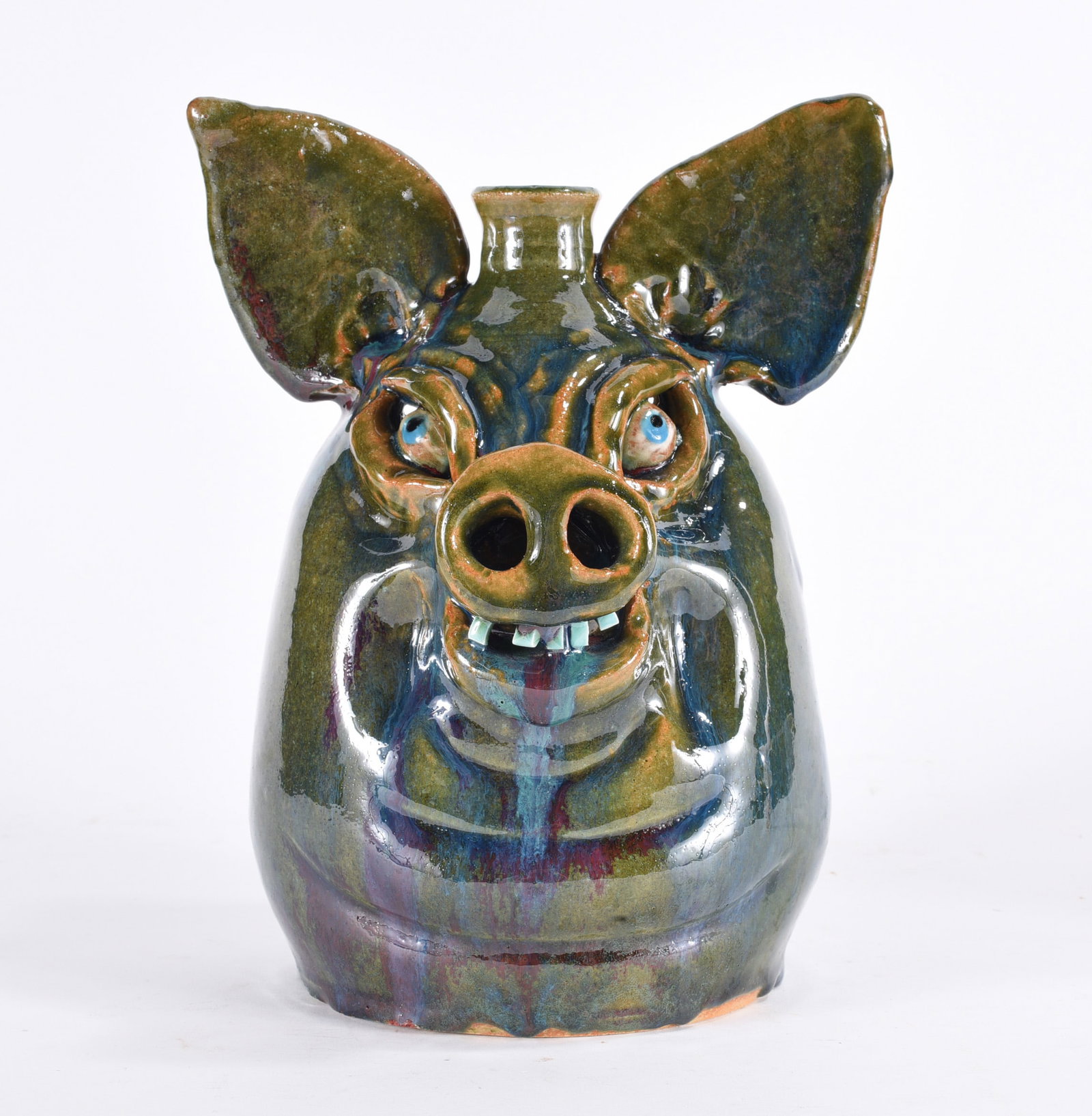 Marvin Bailey Pig Face Jug (1 of 4)