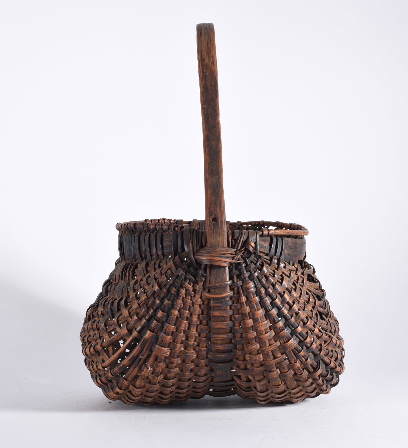 Antique Appalachian Oak Split Basket (1 of 6)