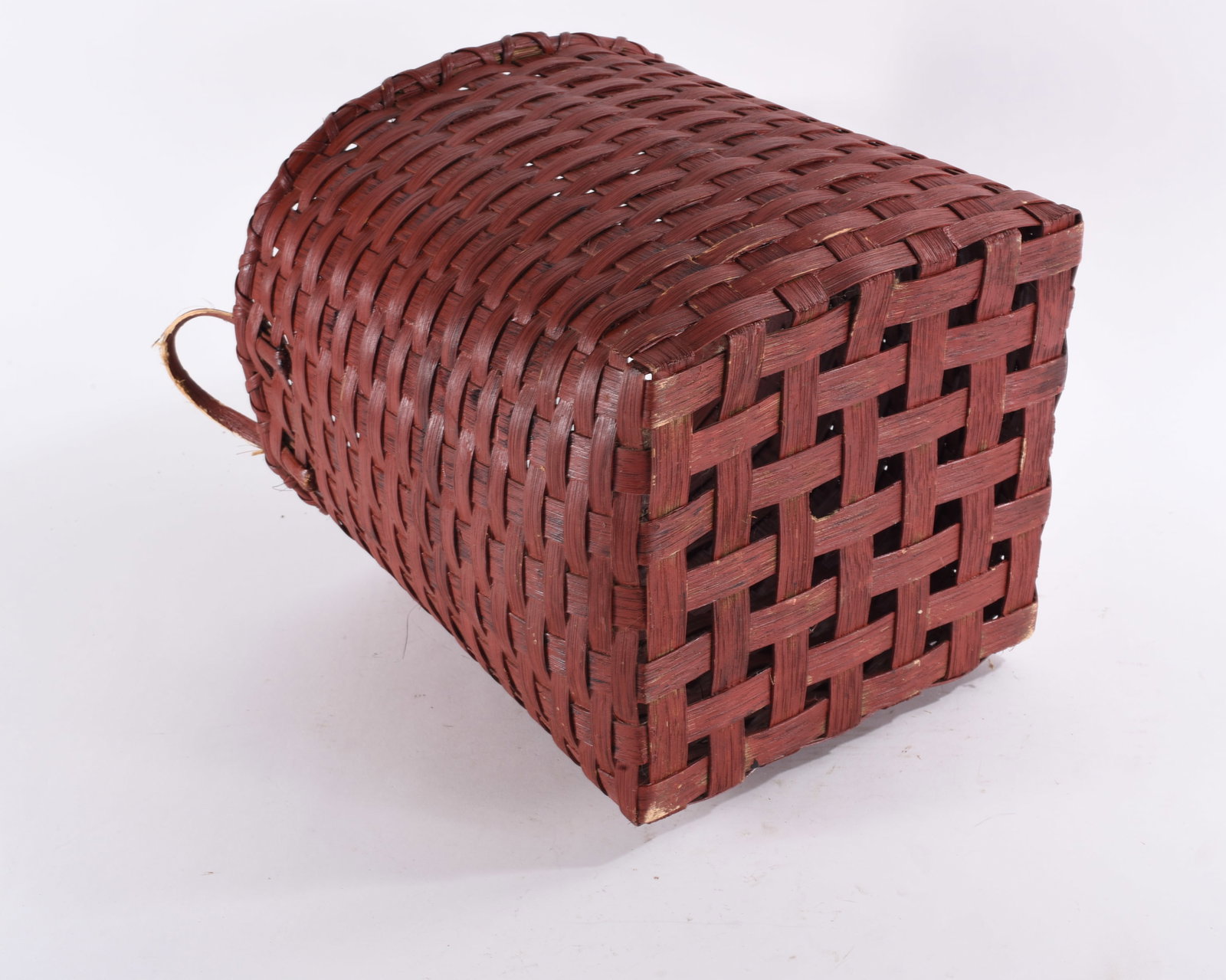 Red Painted Basket - 3