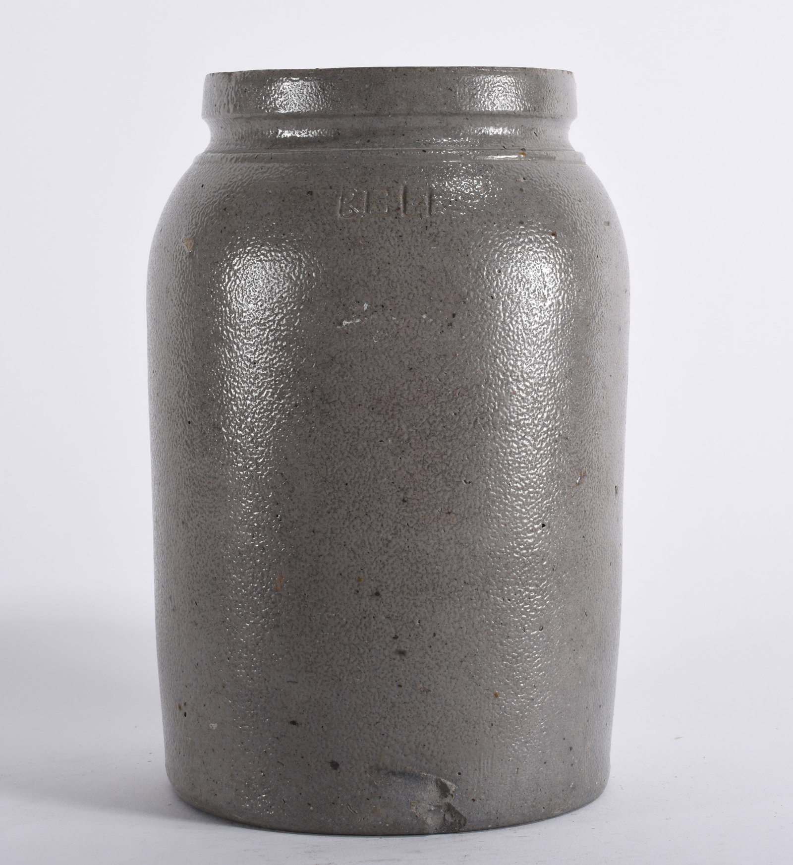 Solomon Bell Signed Stoneware Jar (1 of 4)