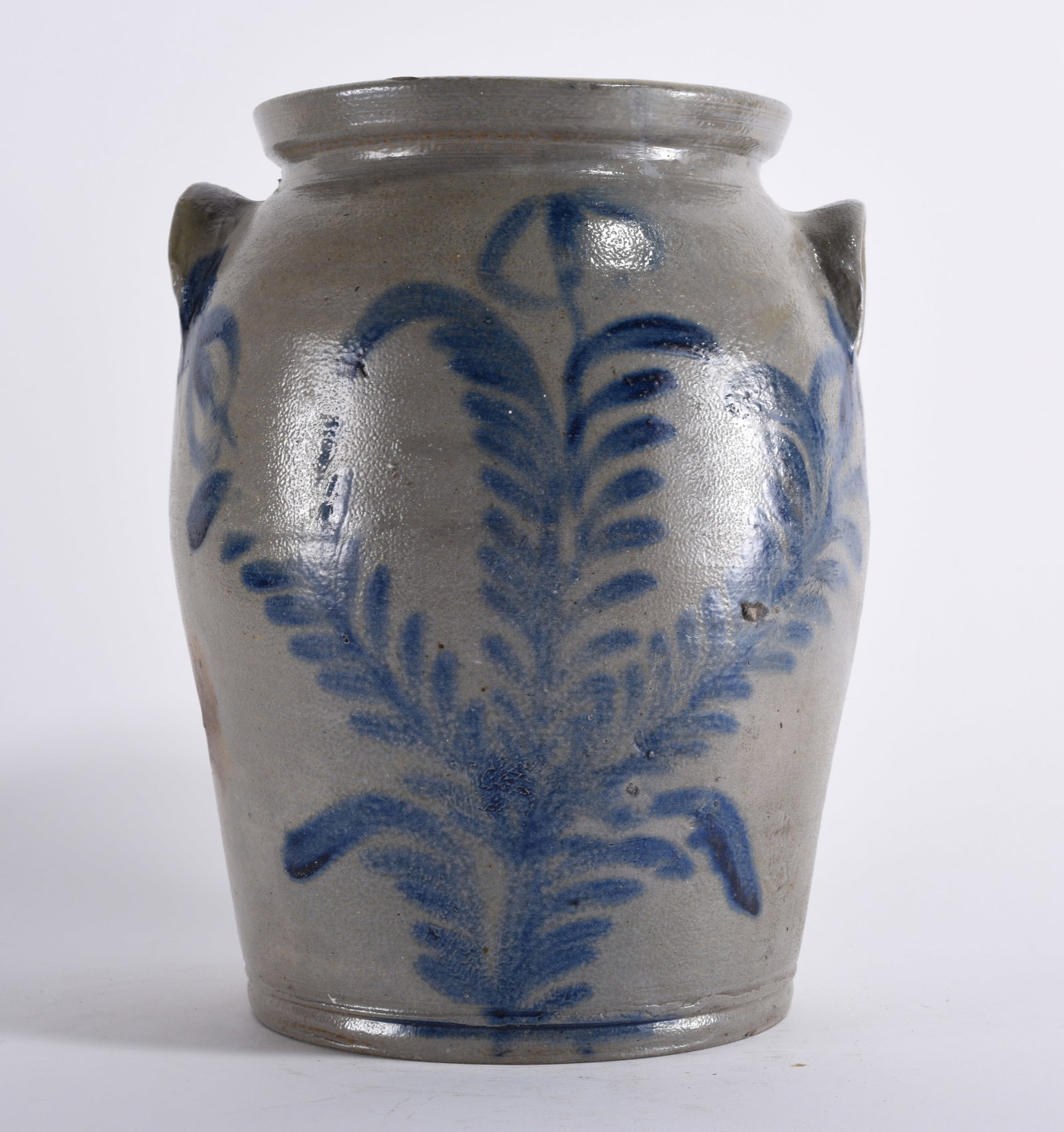 HC Smith att. Decorated Stoneware Jar (1 of 3)