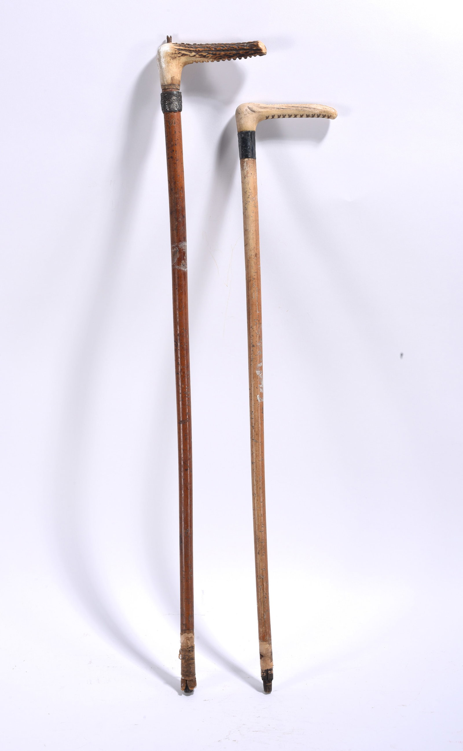Bone Carved Walking Sticks (1 of 5)