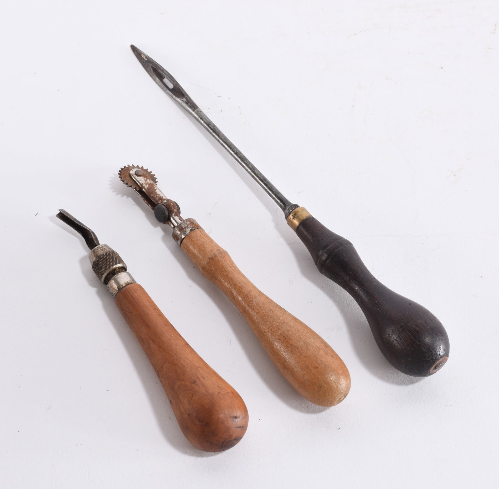Vintage Leather Working Tools: Vintage Leather Working Tools longest 9"