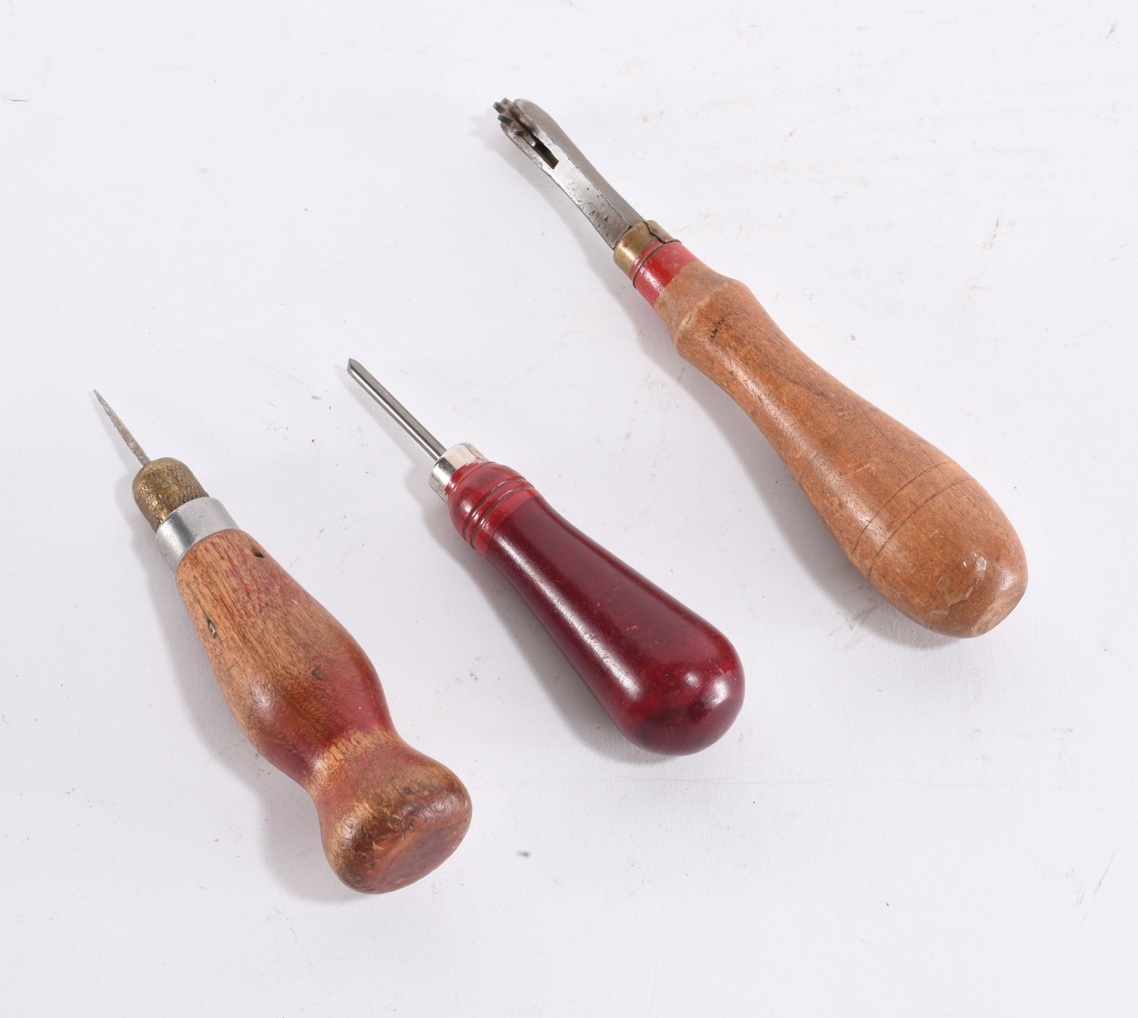 Vintage Leather Working Tools: Vintage Leather Working Tools longest 6"