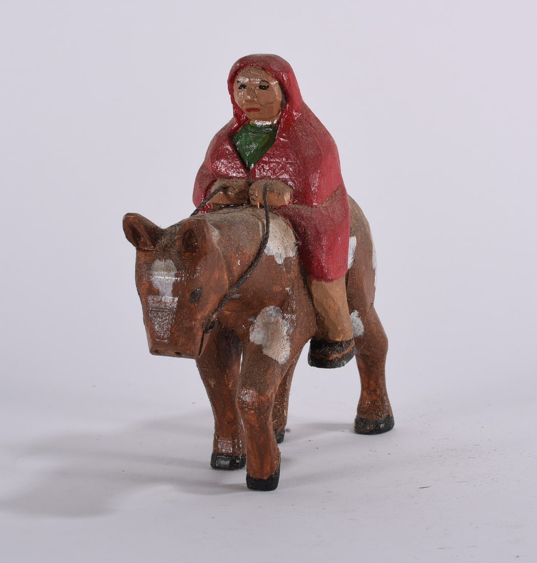 Clyde Herman Folk Art Wood Carving: Clyde Herman Folk Art Wood Carving 5"x5" Clyde Herman carved 100's of carvings from the mid 1970s to the early 2000s. He was from Mercer, PA