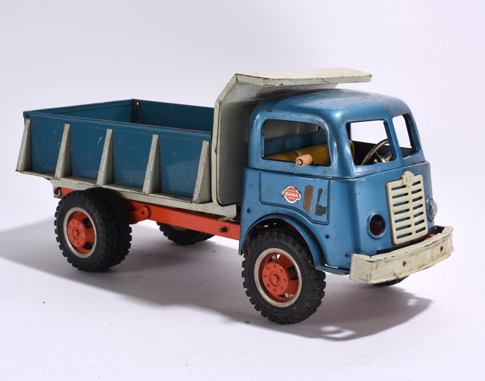 Gama West Germany Pressed Steel Dump Truck (1 of 3)