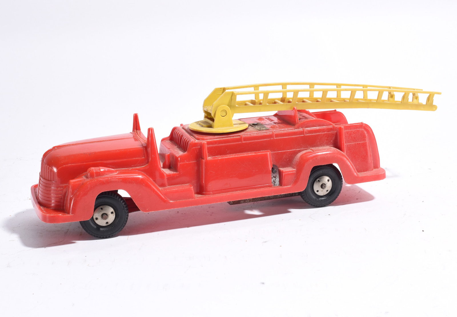Plastic Fire Truck with Turntable Ladder (1 of 3)