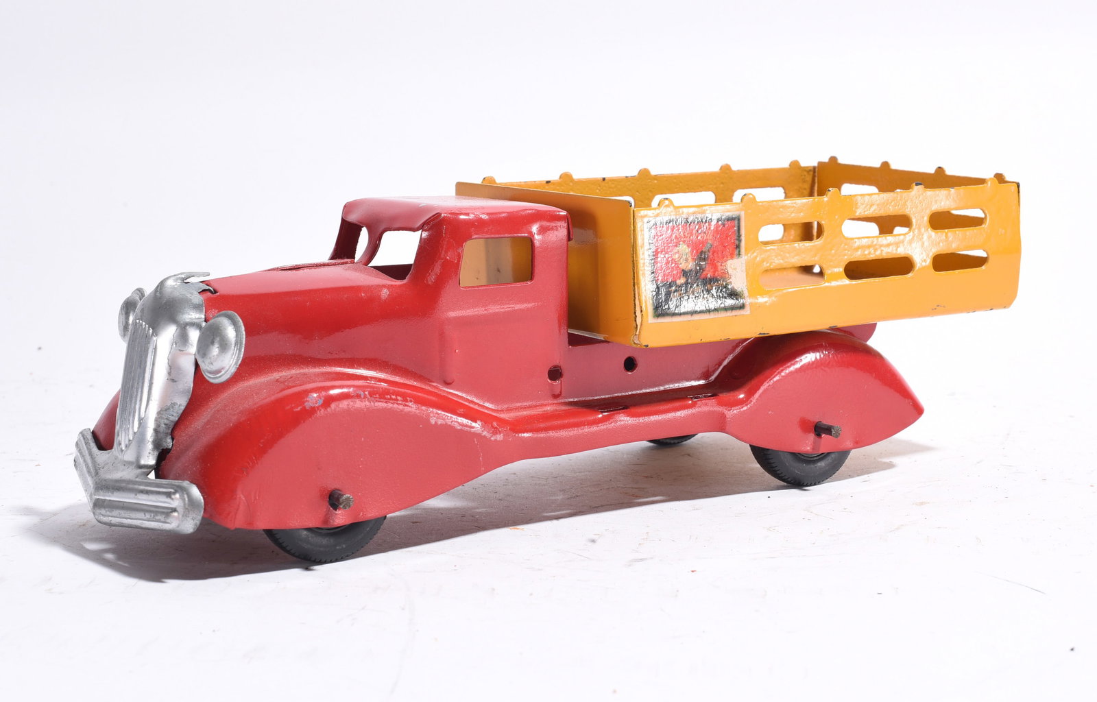 Pressed Steel Stake Bed Truck (1 of 3)