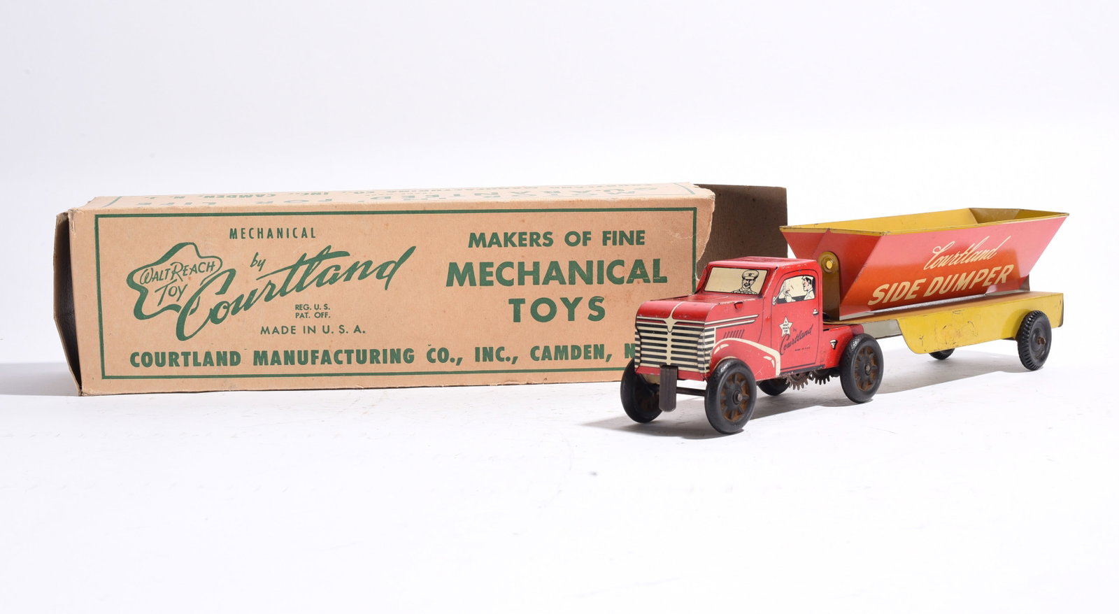 Courtland Side Dumper Mechanical Truck with Box (1 of 3)