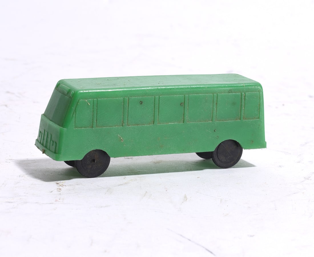Green Plastic Transit Bus (1 of 2)