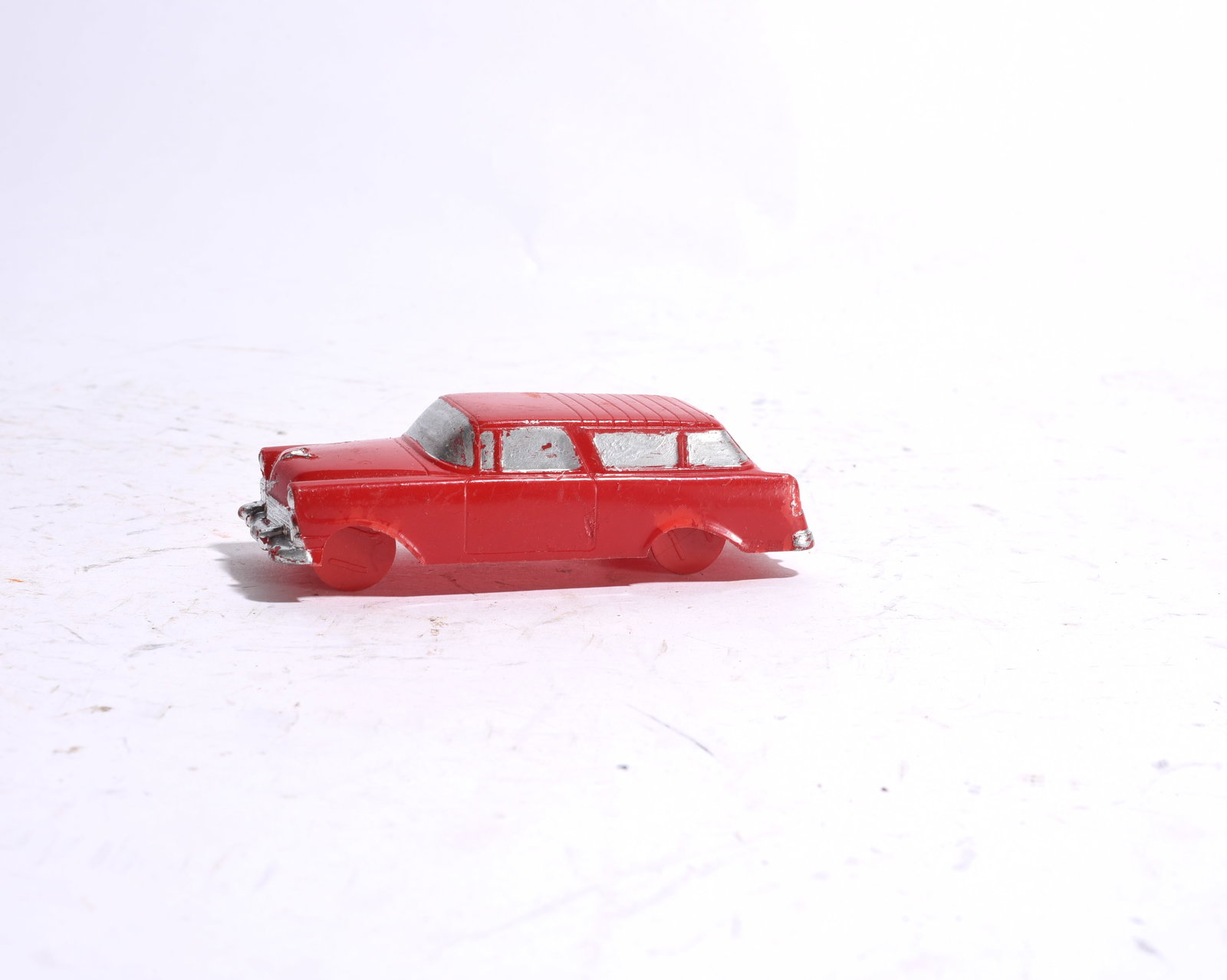 Red Plastic Station Wagon - 2