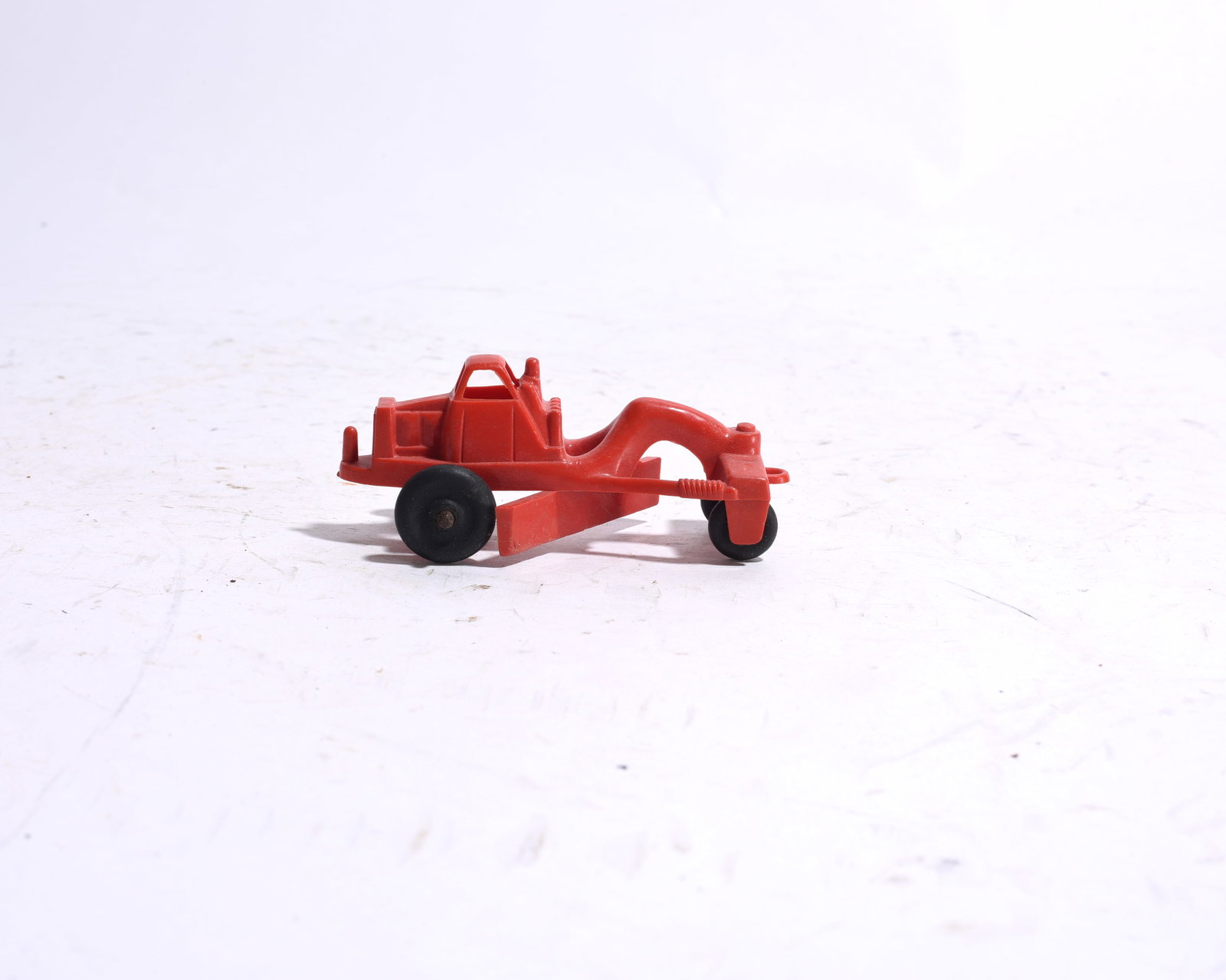 Red Plastic Road Grader - 2