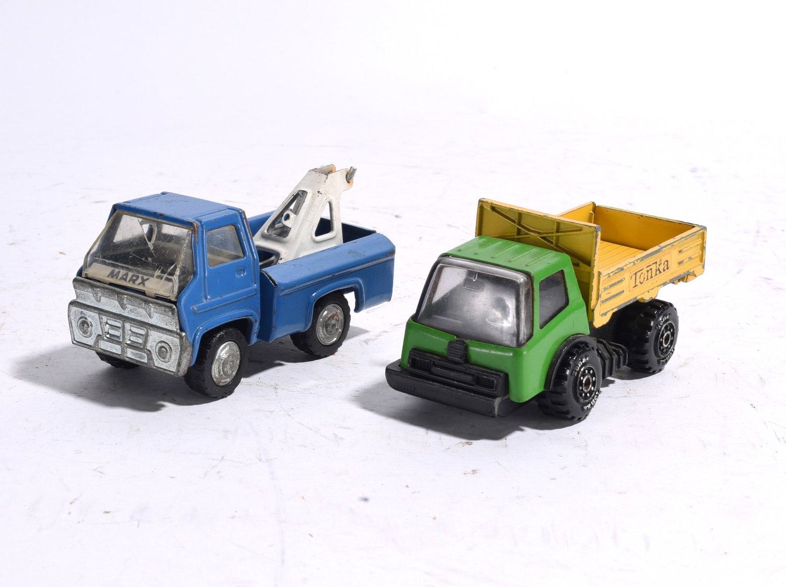 Marx Tow Truck and Tonka Dump Truck Group (1 of 2)