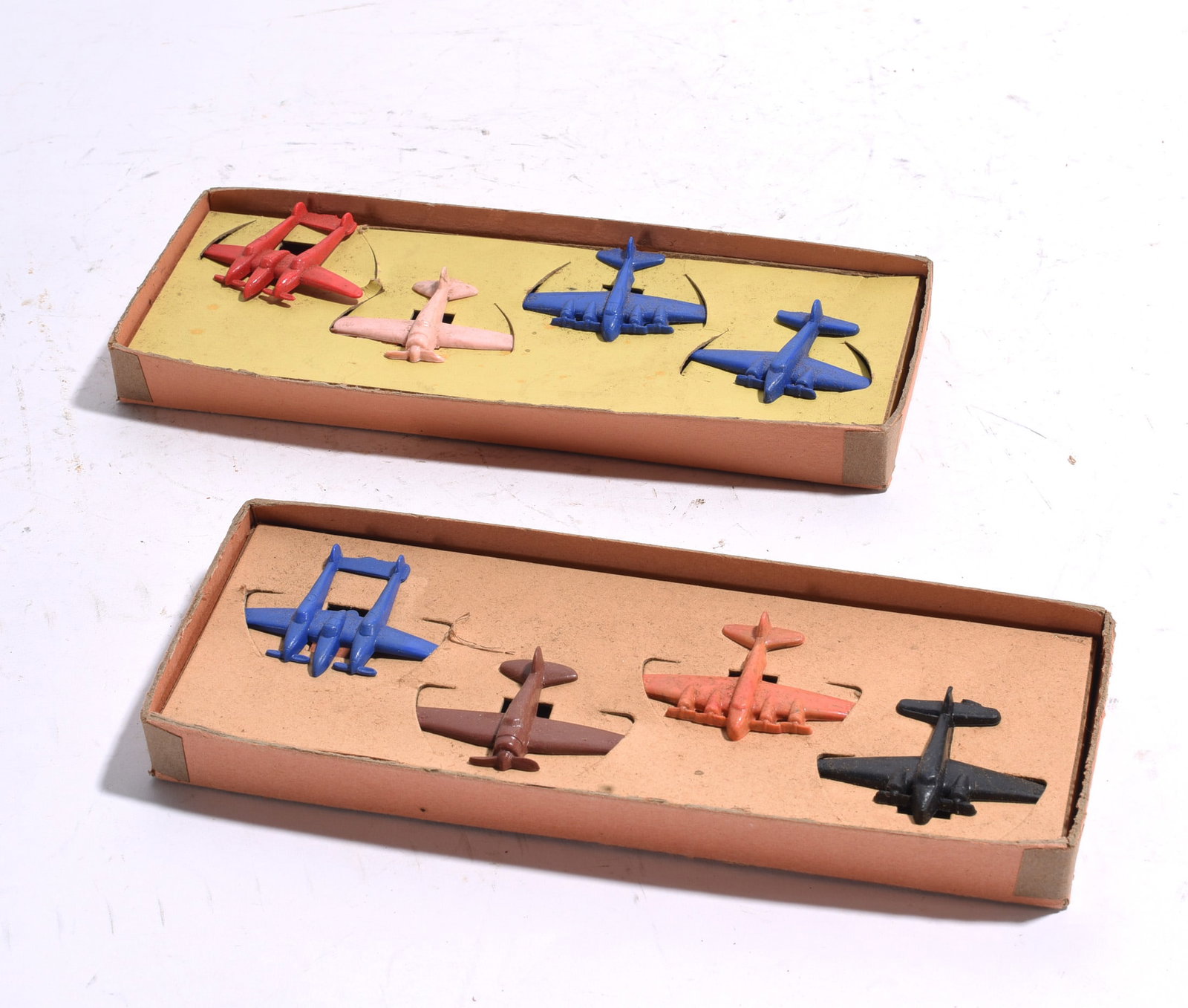 Vintage Miniature Aircraft Display Group (1 of 1)