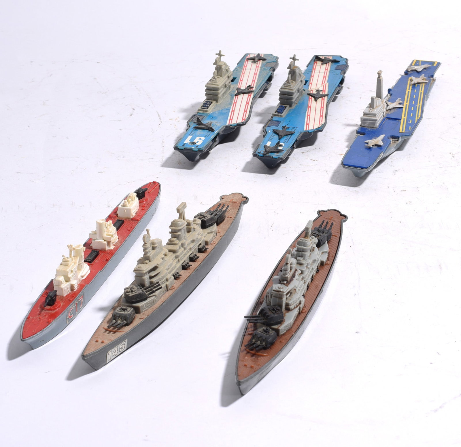 Assorted Military and Aircraft Carrier Models Group (1 of 1)