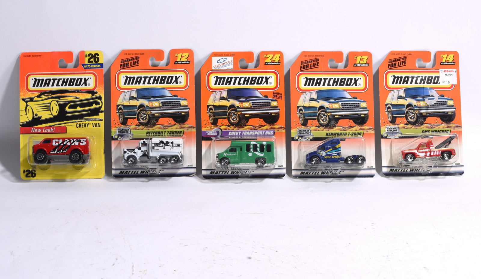 Matchbox Cars New In the Package (1 of 1)