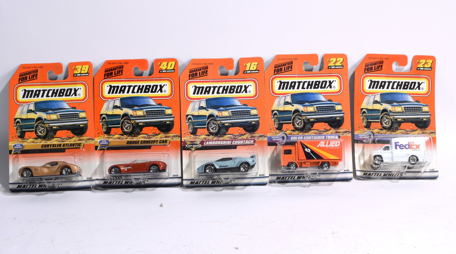 Matchbox Cars New In the Package (1 of 1)