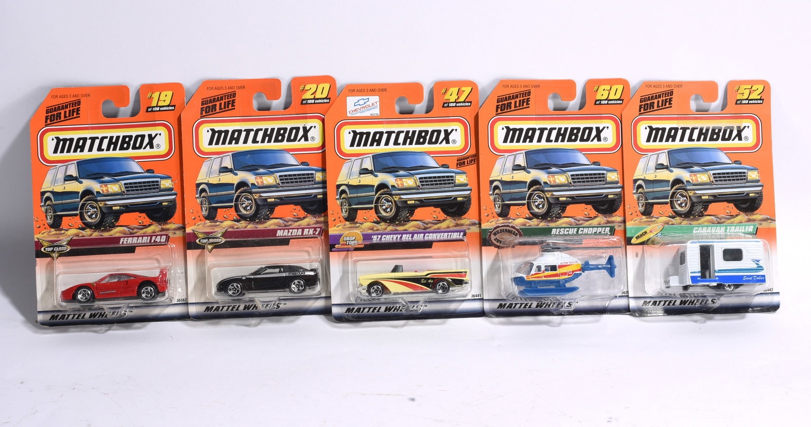 Matchbox Cars New In the Package (1 of 1)