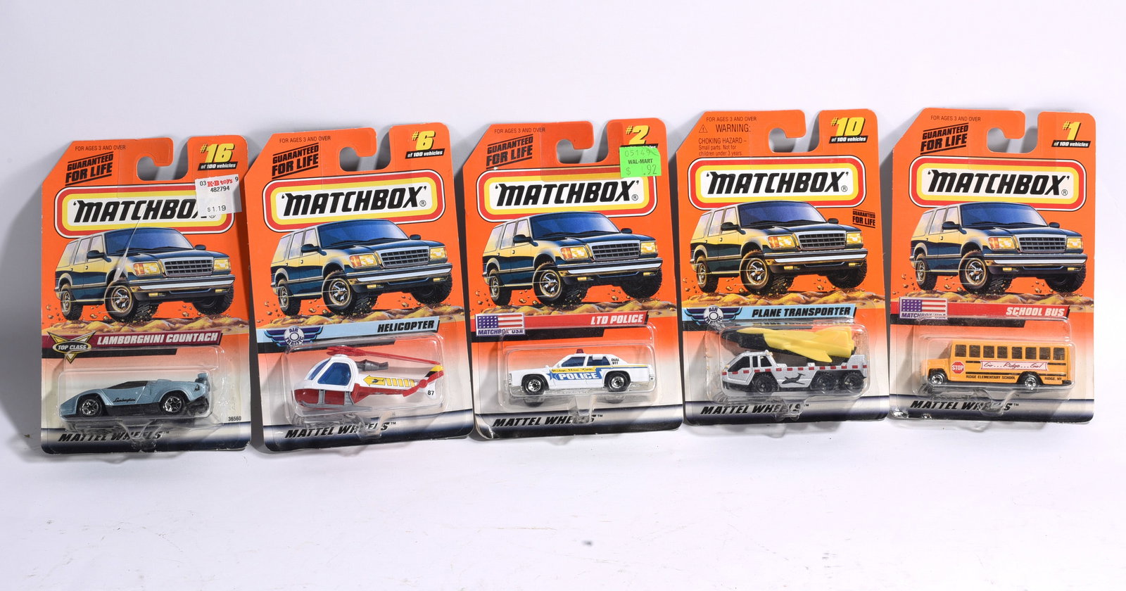 Matchbox Cars New In the Package (1 of 1)