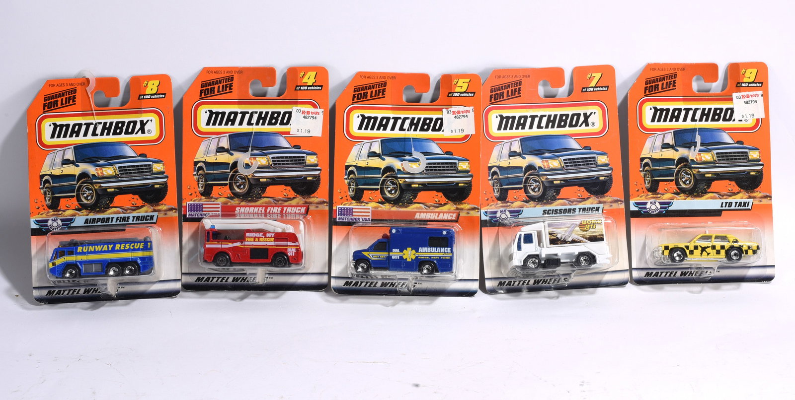 Matchbox Cars New In the Package (1 of 1)