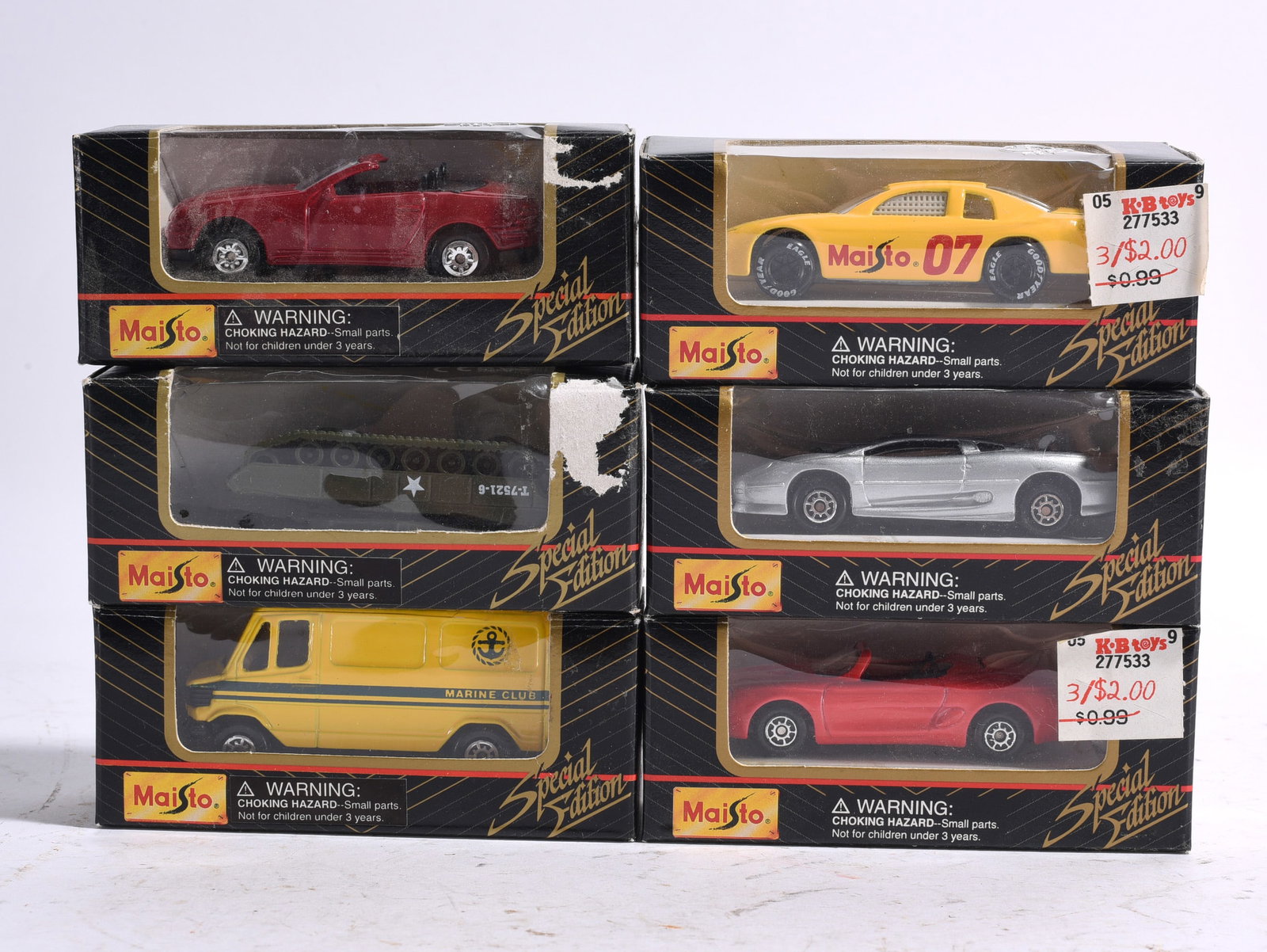 Maisto Special Edition Toy Cars NIB: Maisto Special Edition Toy Cars NIB