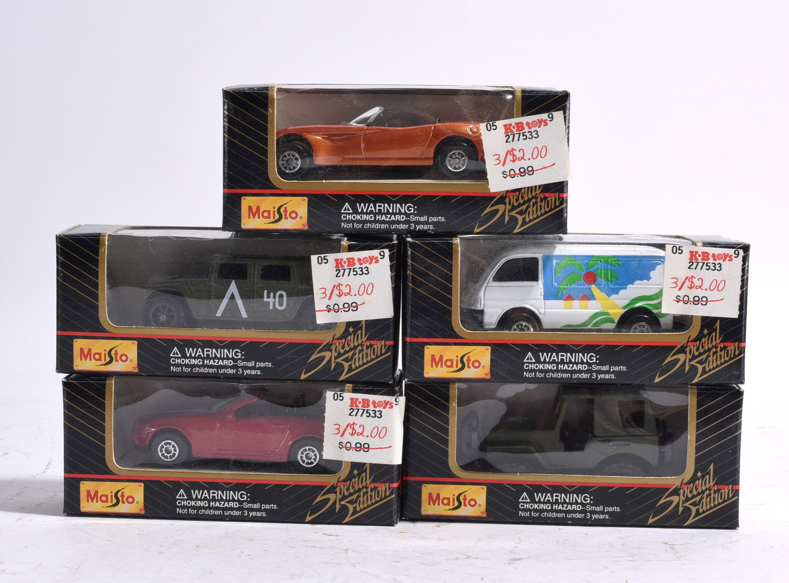 Maisto Special Edition Toy Cars NIB: Maisto Special Edition Toy Cars NIB
