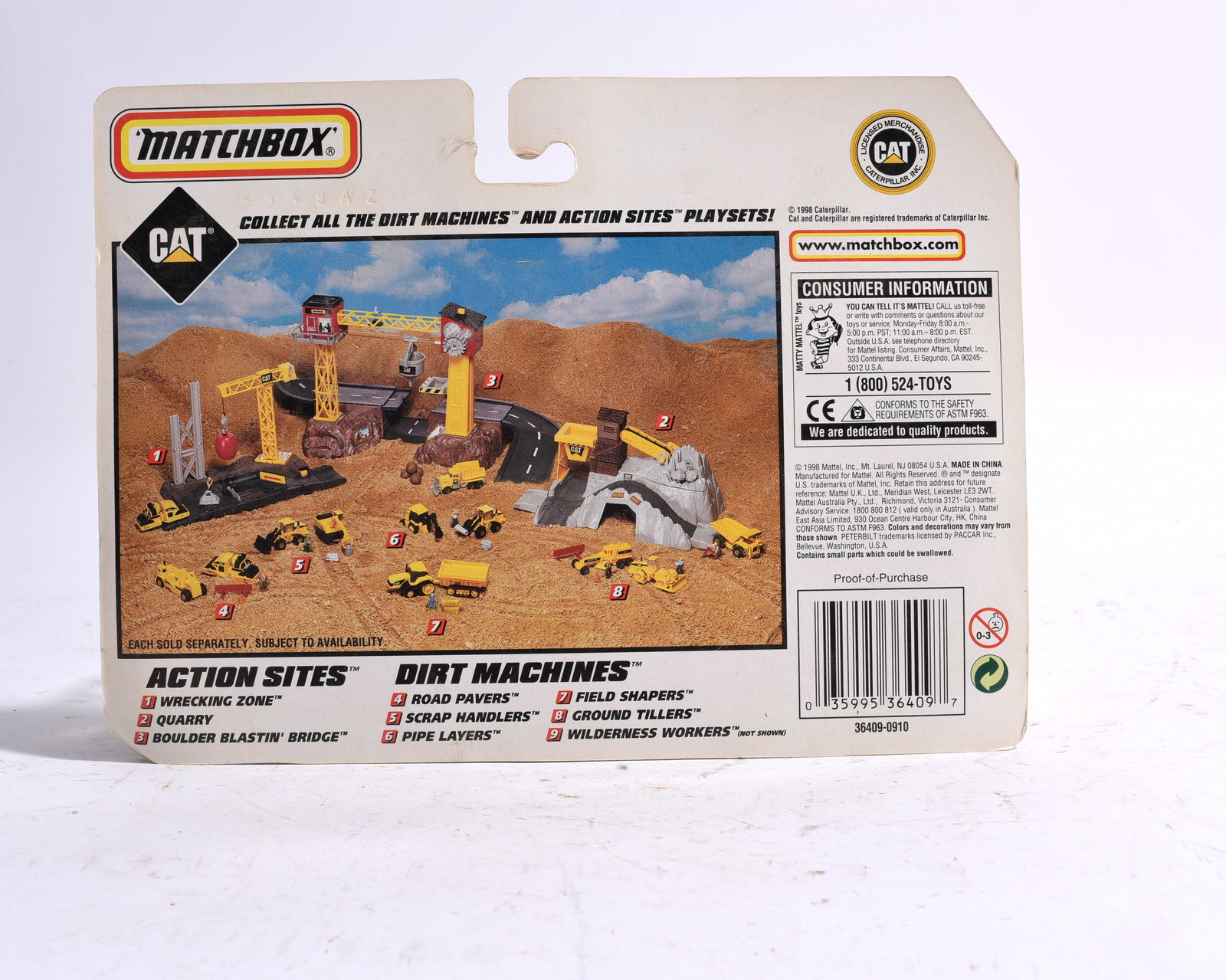 Matchbox Dirt Machines - 2