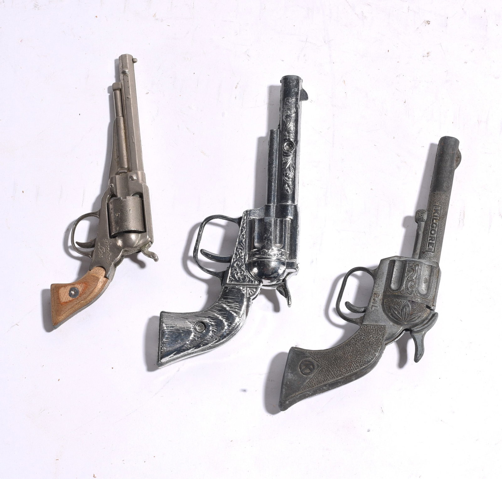 Group of Three Vintage Toy Cap Pistols (1 of 1)