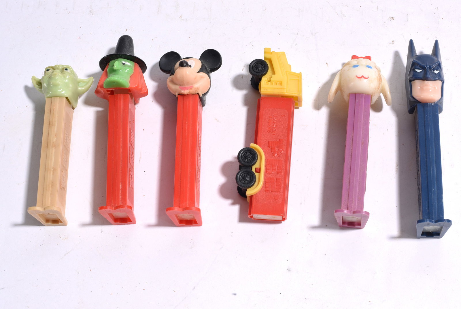 Group of Six Assorted PEZ Dispensers (1 of 1)