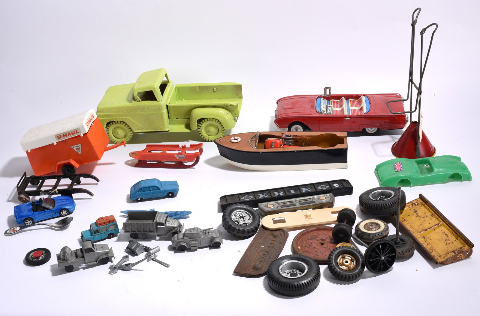Mixed Toy Vehicles, Parts, and Accessories Lot (1 of 1)