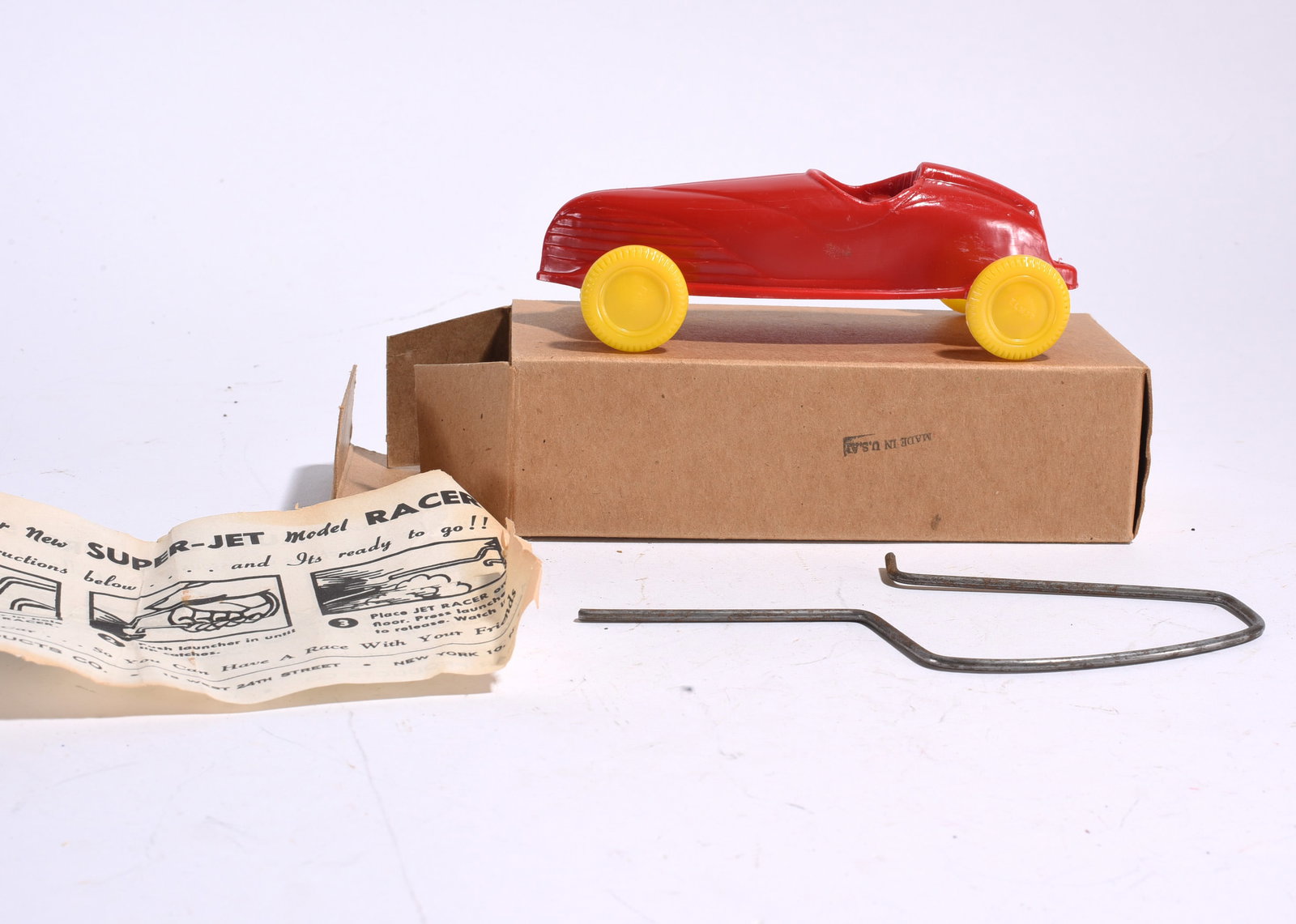 Jet Racer Super-Jet Plastic Racer with Box (1 of 2)