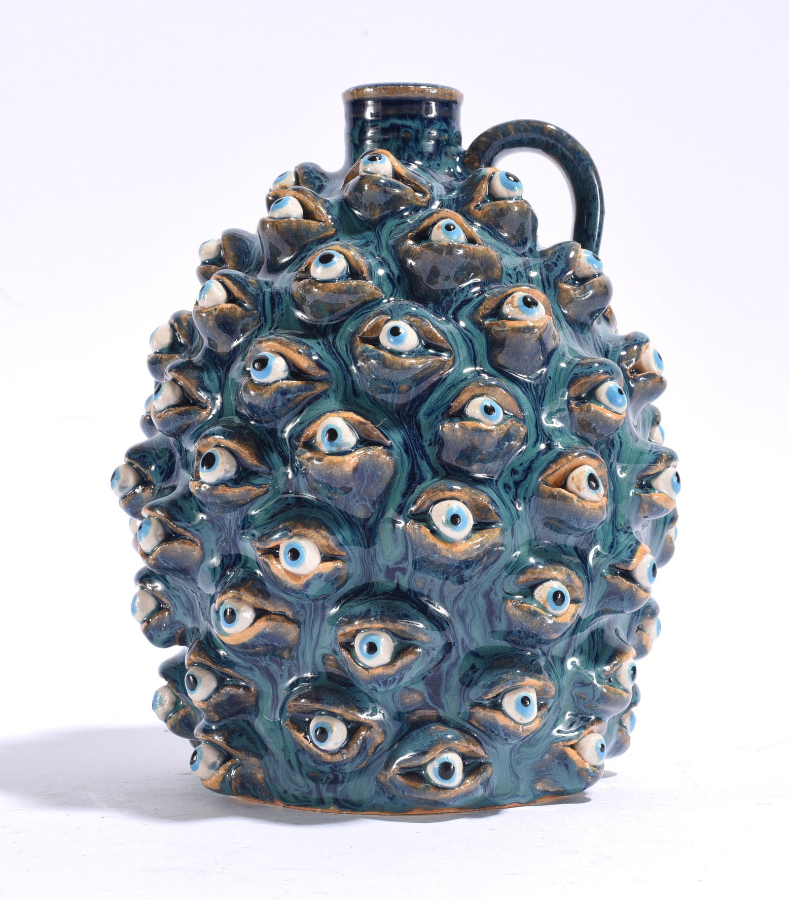 Marvin Bailey Eyeball Jug 8" (1 of 5)