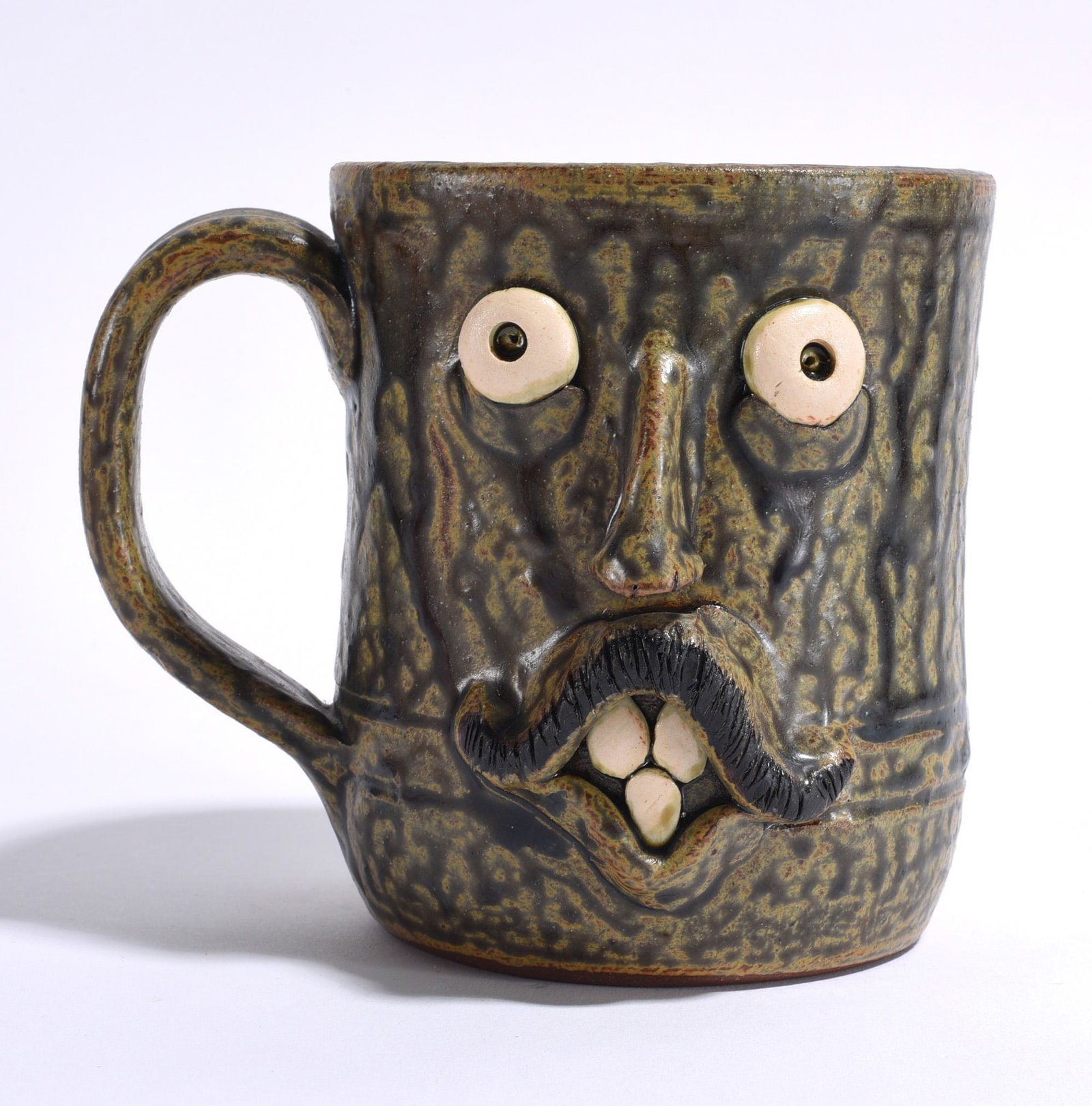 Sid Luck Folk Pottery Face Mug (1 of 3)