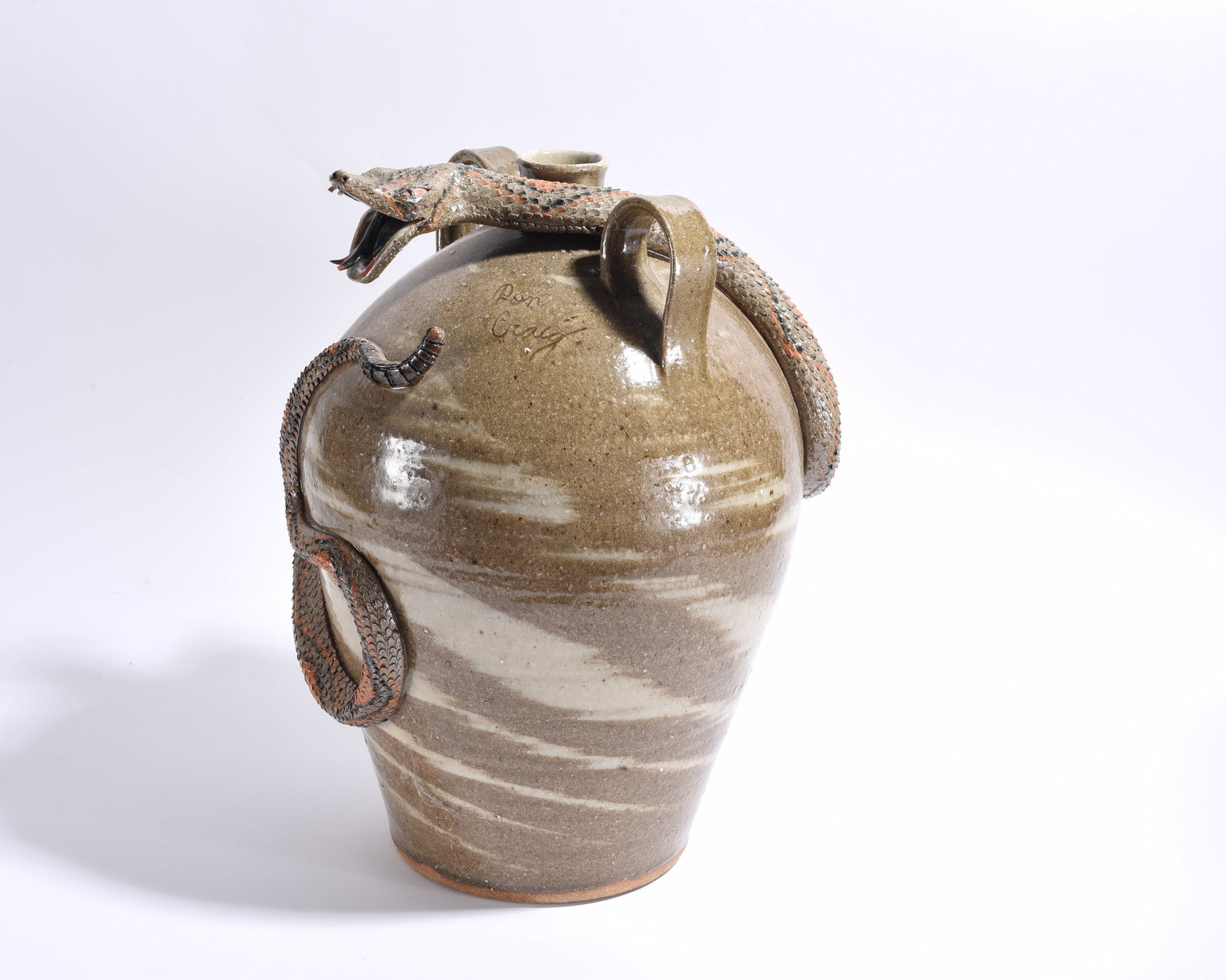 Don Craig Snake Jug - 3
