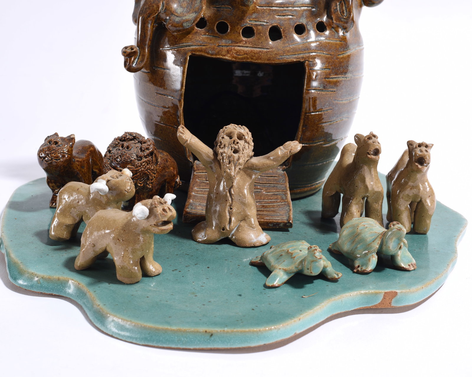 Crystal King Pottery Noahs Arc - 2
