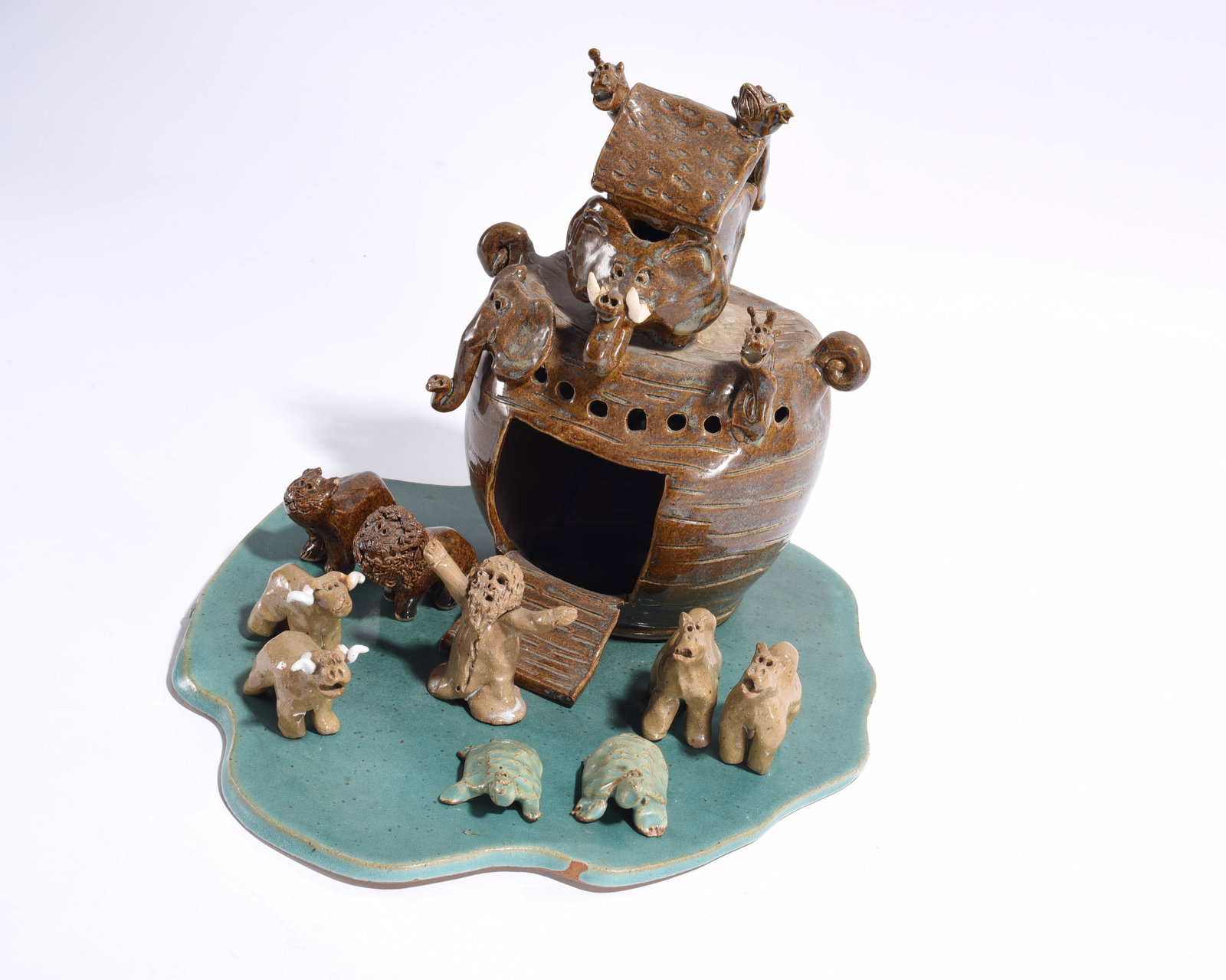 Crystal King Pottery Noahs Arc - 4