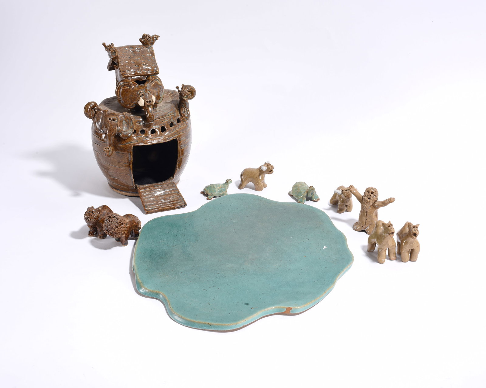 Crystal King Pottery Noahs Arc - 5