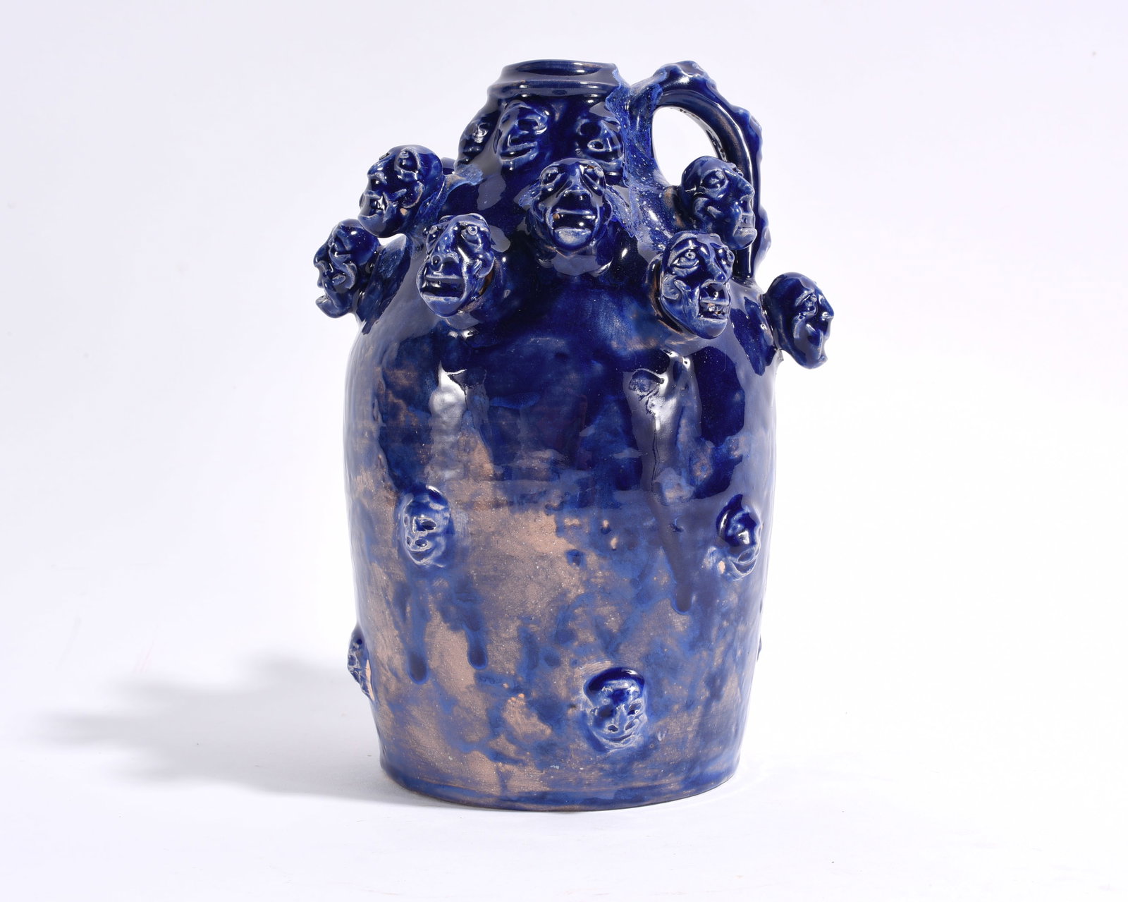 Stacy Lambert Folk Pottery Jug - 2