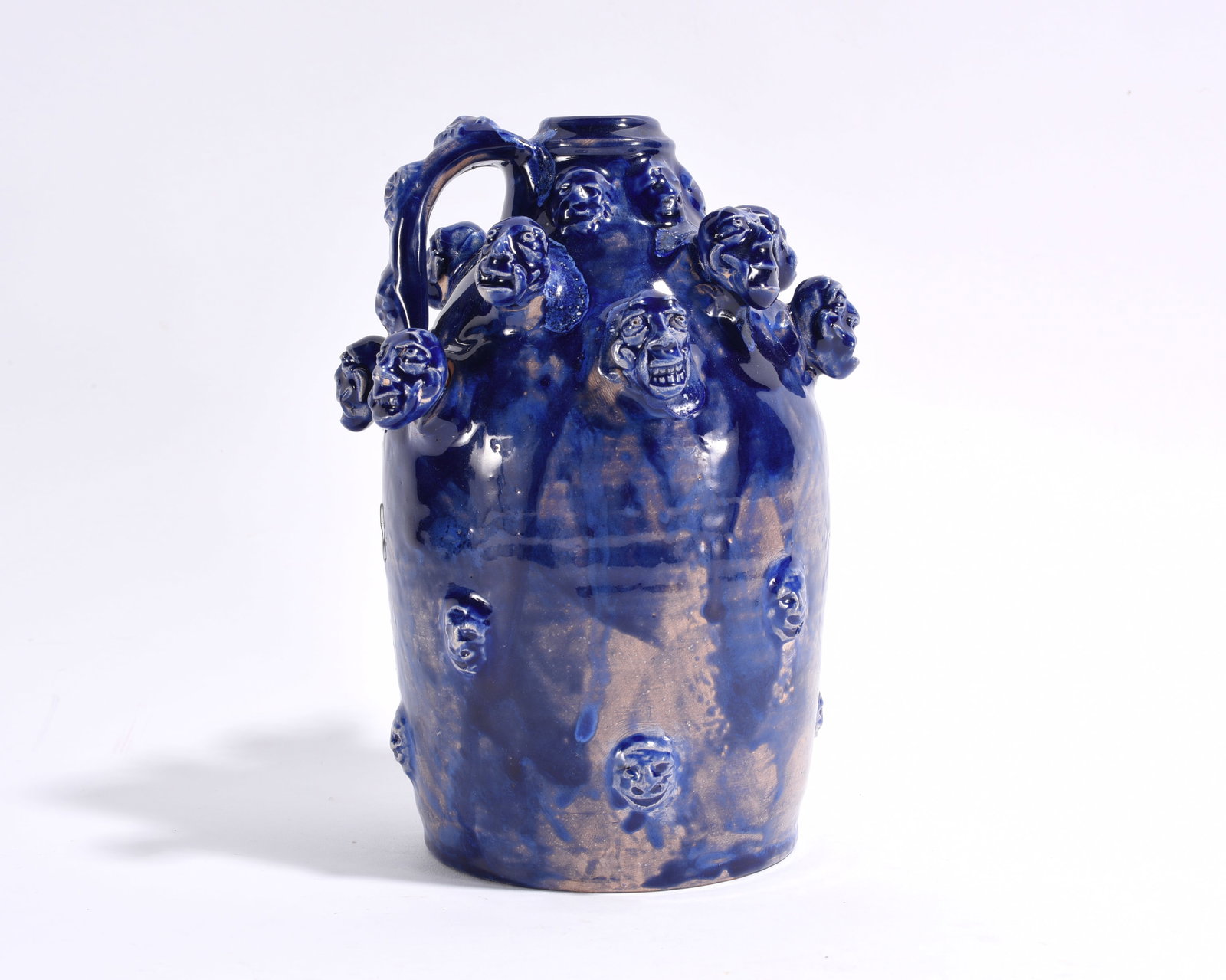 Stacy Lambert Folk Pottery Jug - 4