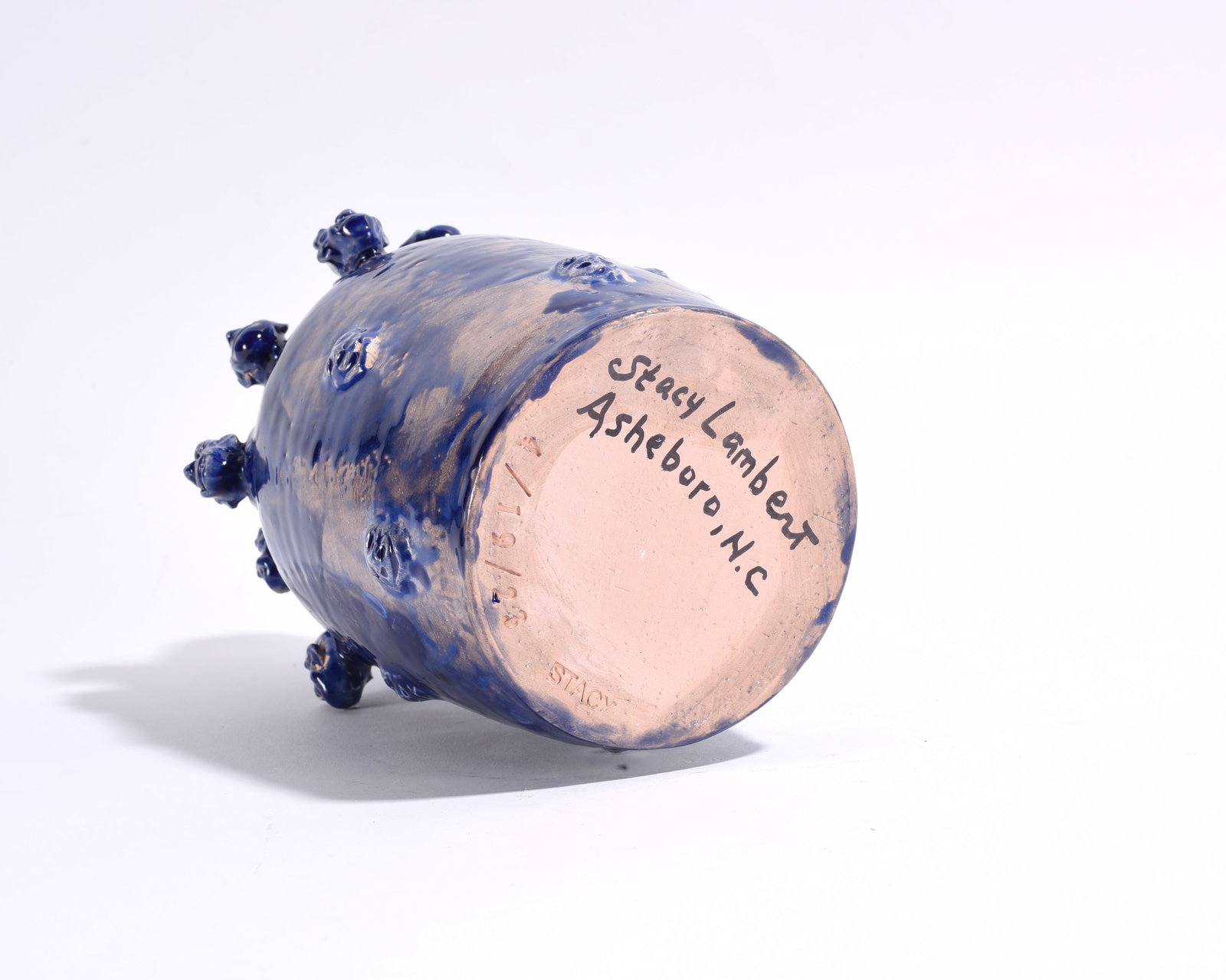 Stacy Lambert Folk Pottery Jug - 5