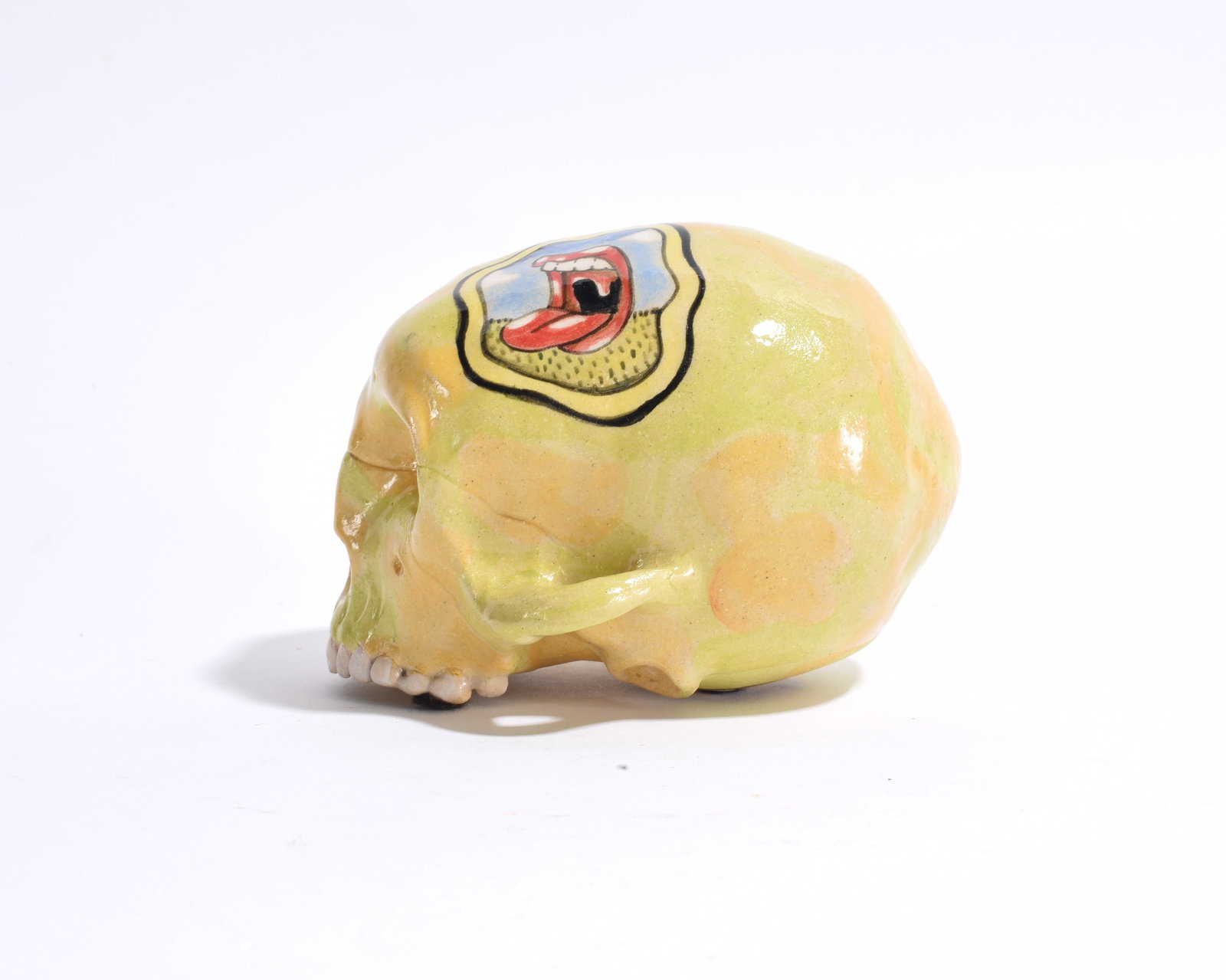 Stacy Lambert Pottery Skull - 2